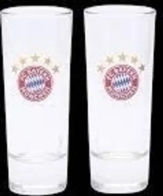 Produktbild von FC Bayern München FCB Schnapsglas 2er Set 0