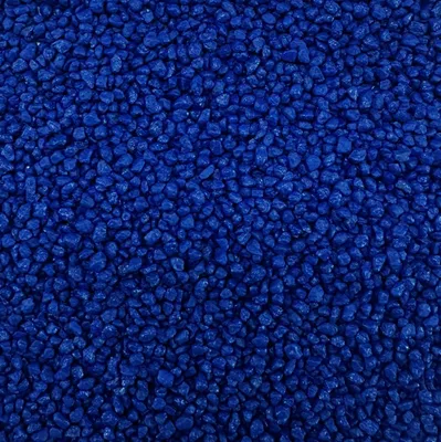 Produktbild von Aquarienkies farbig 2-3 mm Rundkies Bodengrund 5 kg BLAU