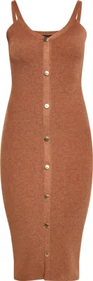 Image de Robe pour femme MALUBA - Marron, XL