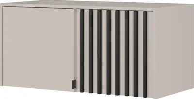 Produktbild von Kleiderschrank-Anbau MARFA - Breite 105 cm, Kaschmir / Schwarz