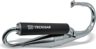 Image de Echappement Tecnigas Next-R chromé pour Peugeot debout (98-)