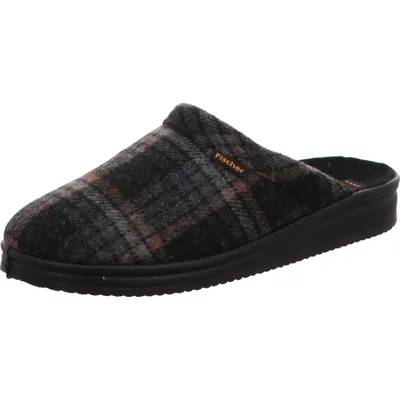 Produktbild von Fischer Markenschuhe Herren - Pantoffeln in grau, Gr. 40