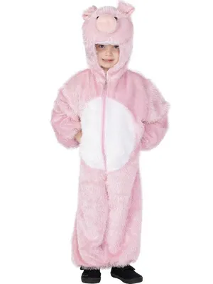 Produktbild von Tierkostüm Schwein Kindergröße: 104-110