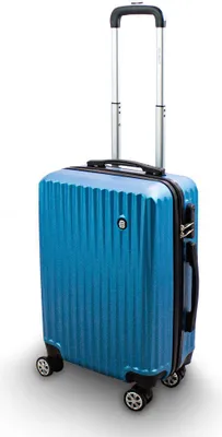 Produktbild von Barut Trolley Hartschalen Koffer Hartschalenkoffer Hardcase Größe M - Modell General (Blau) MS-17250