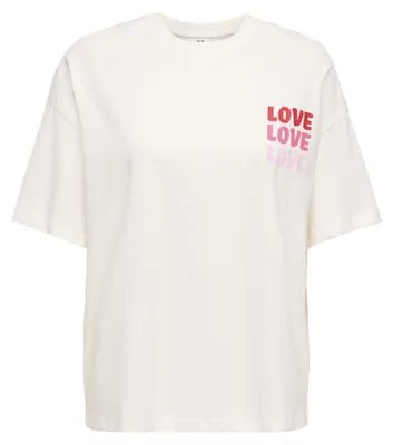 Produktbild von JDYCARLA S/S OVERSIZE T-SHIRT JRS Cloud Danc L