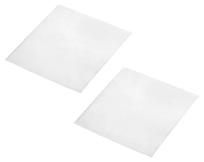 Zinkplatten 4 Stück, 99,99 % rein, 0,5 x 100 x 100 mm