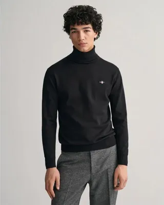 Zdjęcie produktu dla Gant Classic Turtleneck Jumper Black M Men Black M
