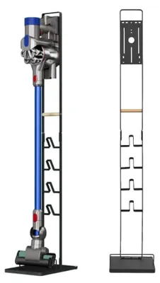 Staubsauger-Ständerhalter, universell, für Dyson Gen5–V6, schwarz