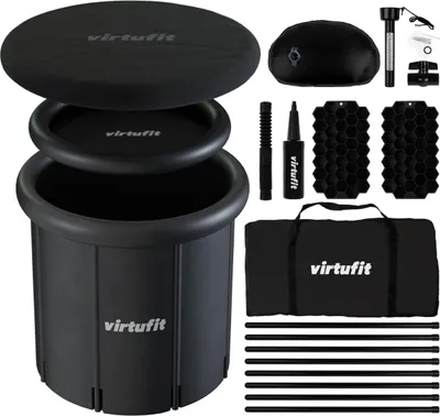 Zdjęcie produktu dla VirtuFit IJsbad XXL 375 l Antracytowy