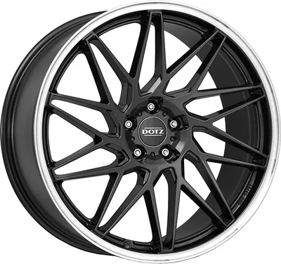 Produktbild von ALUFELGE DOTZ Tanaka dark 9x21 5x112 ET 28 GUNMETAL/POLISHED LIP