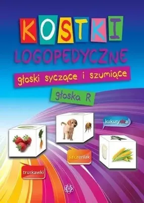 Image de Kostki logopedyczne gloski szyczace i szumiace gloska R