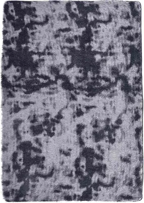Produktbild von Teppich Shaggy Hochflor NAVARRA Dunkelgrau 160x230 cm Polyester