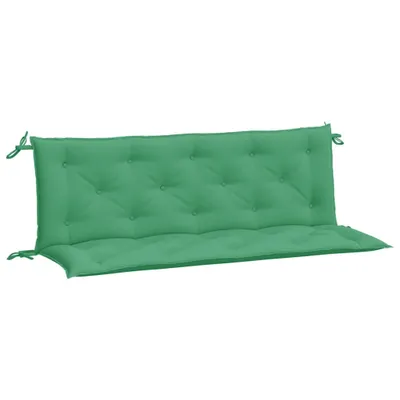 Image de vidaXL Coussins de banc de jardin 2 pcs. Vert 150x50x7 cm Tissu Oxford