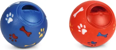 Produktbild von Beeztees Snackball - Hundespielzeug - Einstellbar - Farblich Sortiert - Durchm. 8 cm