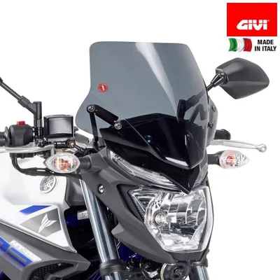 Immagine prodotto di Cupolino fumé GIVI 28x38cm per YAMAHA MT-03 321