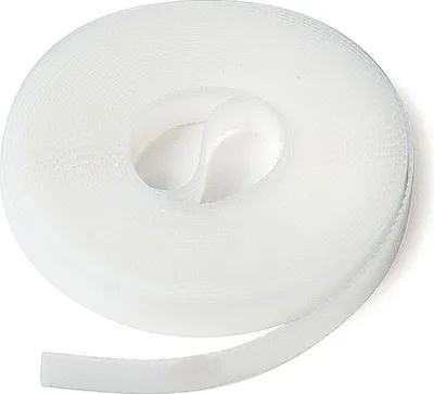 Produktbild von Weißes Klebeband für Moskitonetze aus Polyester, 650 cm
