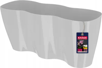 Produktbild von Orchideen Übertopf - Topfüberzug - Für Orchideen - 35 cm - Hellgrau