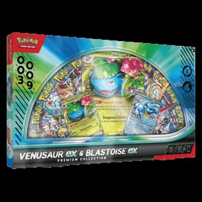 Immagine prodotto di Pokemon Venusaur ex & Blastoise ex Premium Collection