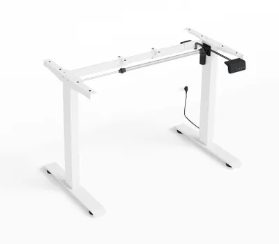 Produktbild von Elektrisches Gestell für höhenverstellbaren Schreibtisch weiß RXD1