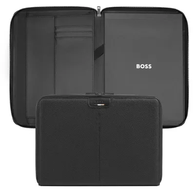 Image de BOSS Conférencier A4 zip Emblematic Black