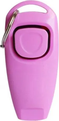 Productafbeelding van Jumada - Hondenfluit en clicker - Hondentraining - Puppycursus - Hondentraining - Fluit - roze
