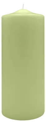 Produktbild von Spitzkopf-Stumpenkerzen Kiwi 250 x Ø 90 mm, 6 Stück