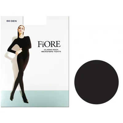 Produktbild von Damenstrumpfhose 60 Den Mikrofaser undurchsichtig Schwarz 4