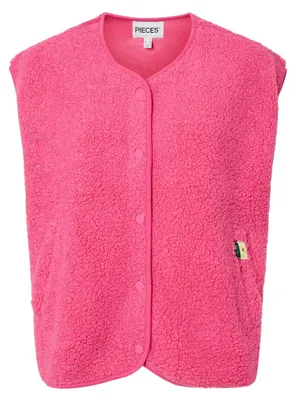 Produktbild von PIECES female Weste PCKATTY TEDDY