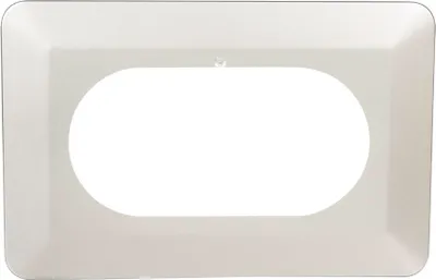 Immagine prodotto di Coperchio per presa a doppio interruttore OSX-220-SAT Satin Ynsta Zamel