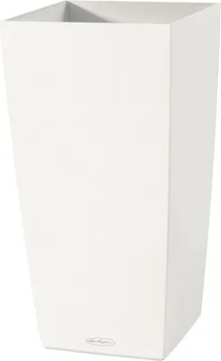 Immagine prodotto di Vaso per piante Lechuza 40 x 40 x 76 cm Bianco Nero polipropilene Plastica Rettangolare Quadrato