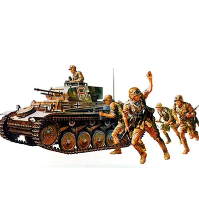 Immagine prodotto di Tamiya 1:35 WWII PzKpfw. II Ausf.F/G