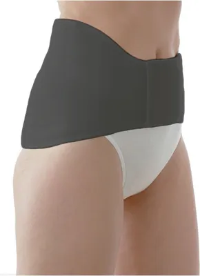 Produktbild von Medima ThermoAS Rückenwärmer Klettverschluß schwarz Gr. XL