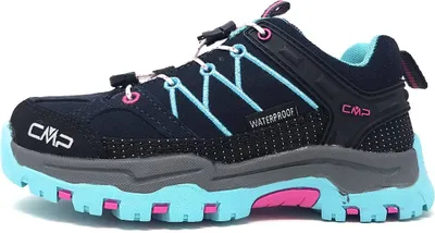 Immagine prodotto di Scarpa da trekking impermeabile CMP Rigel per ragazzi, blu, taglia 28