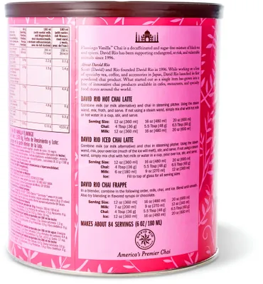 Produktbild von David Rio Flamingo Vanille Chai 1350g Beutel