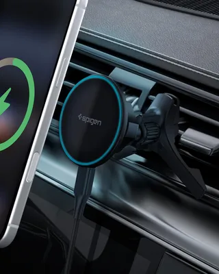 Obrázek produktu pro Držák telefonu do auta - Magnetický - Bezdrátové nabíjení - 15 W - MagSafe - Qi2
