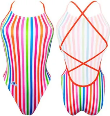 Produktbild von Turbo Sirene Hamptons Badeanzug Blau,Rosa M Damen Blau,Rosa M