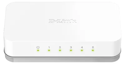Produktbild von D-Link GO-SW-5E/E 5-Port Fast Ethernet Easy Desktop Switch