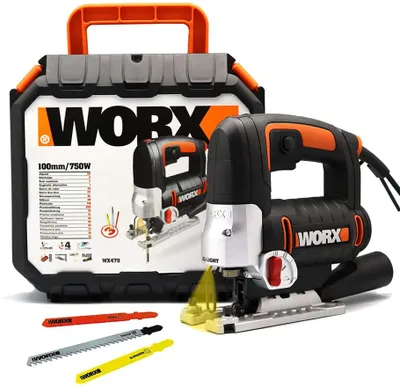Zdjęcie produktu dla WORX WX479, Górny uchwyt, Czarny, Pomarańczowy, 3100 spm, 10 cm, 1000 spm, 2 cm