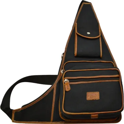 Produktbild von Lässiger Daypack Schultertasche Umhängetasche Sling Crossbag Uni Rucksack