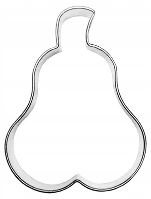 Produktbild von EkoForemki Ausstecher Birne 4,2 cm Edelstahl für Plätzchen