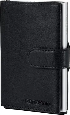 Produktbild von SAMSONITE Wallet ALUFIT PLUS RFID Kartenetui Slide Alu Schwarz inkl. Geldscheinfach