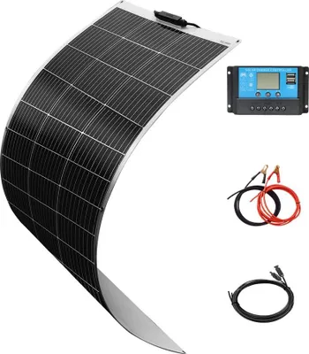 Zdjęcie produktu dla Elastyczny panel słoneczny, krzem monokrystaliczny, wysoka wydajność, wszechstronna instalacja, 12V 120W