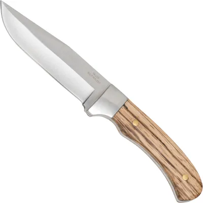 Produktbild von Haller Messer mit feststehender Klinge Zebraholzgriff