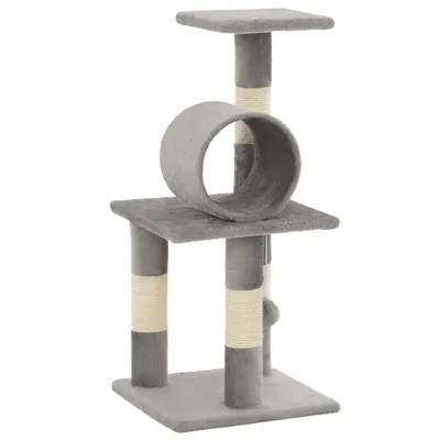 Obrázok produktu pre vidaXL Cat Cat Tree Sisal 65 cm Grey