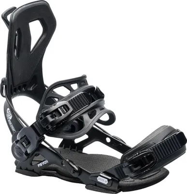 Produktbild von Snowboardbindungen GNU Psych 25 Black Schwarz XL
