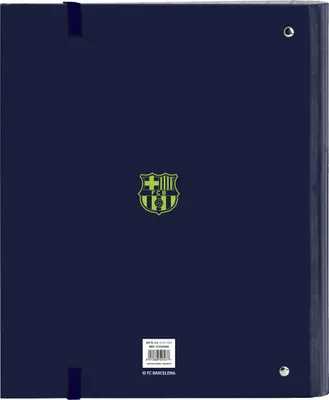 Produktbild von Ringbuch F.C. Barcelona Marineblau 27 x 32 x 3.5 cm