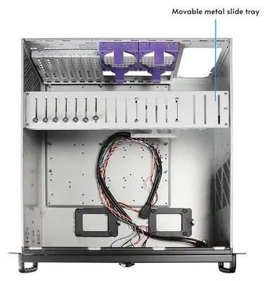 Immagine prodotto di CHIEFTEC UNC-409S-AIO-OP Chieftec Geh 19" Rackgehäuse UNC-409S-AIO-OP (B)