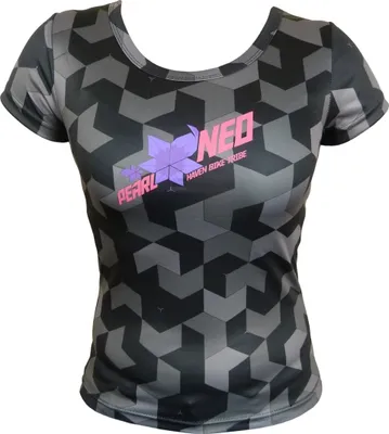 Produktbild von HAVEN Kurzarm Fahrradtrikot - PEARL NEO SHORT - Schwarz/Rosa L