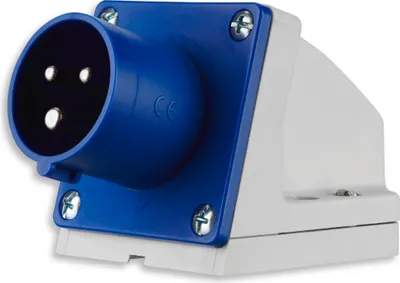 Zdjęcie produktu dla REV 0510615555 Wtyczka ścienna CEE-CARA 16 A 3-biegunowa 250 V (0510615555)