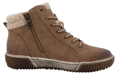 Imagen del producto de Zapatos de cordones marrones para mujer de la marca Romika, ideales para uso diario y casual